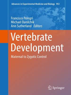 cover image of Vertebrate Development